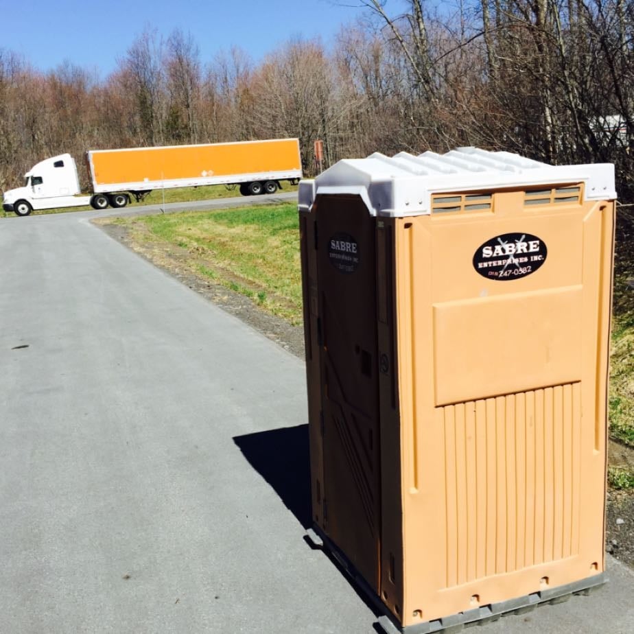 Quality ADA Portable Restroom team